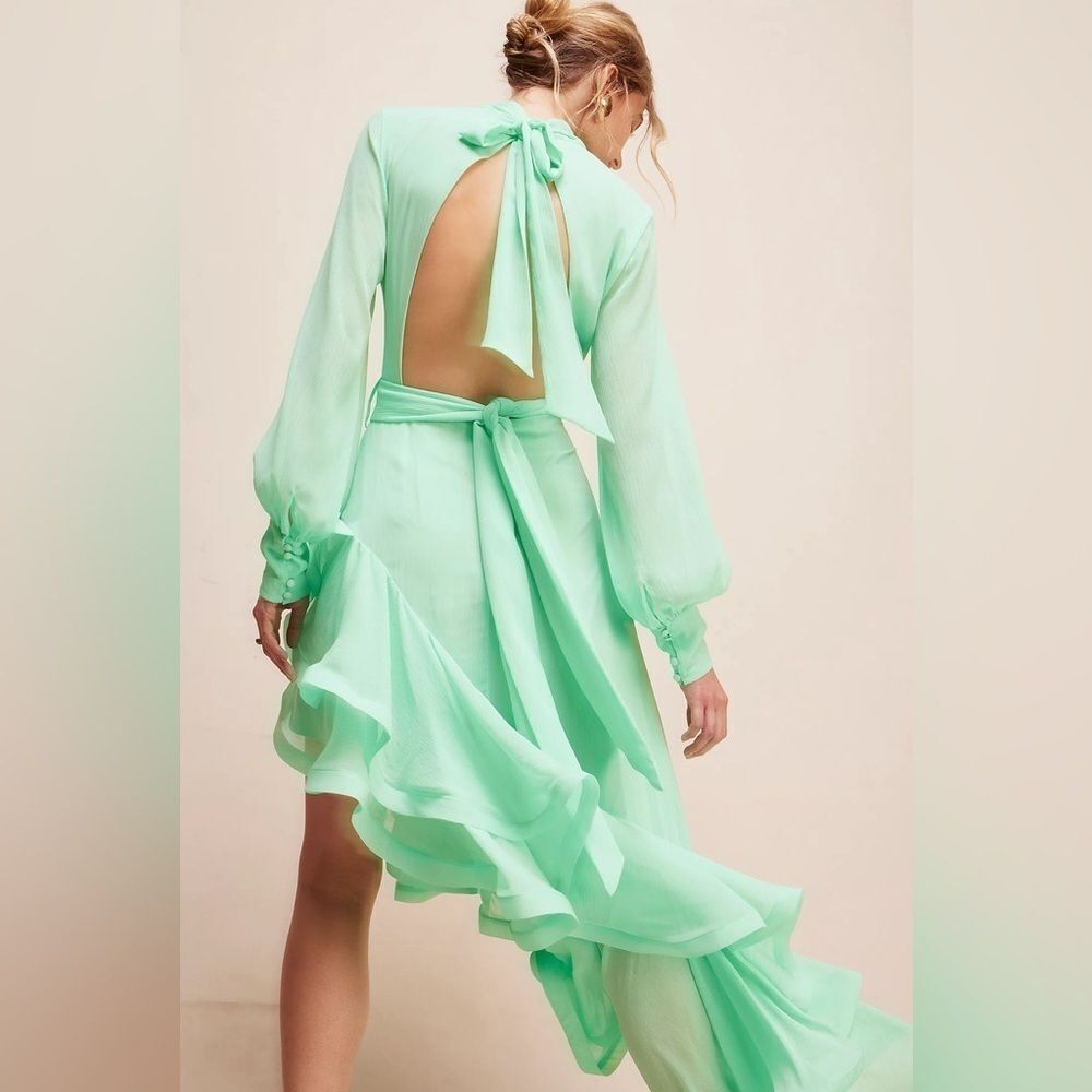 Free People Elliatt Character Midi Special Occasion Dress 👗 Size Small